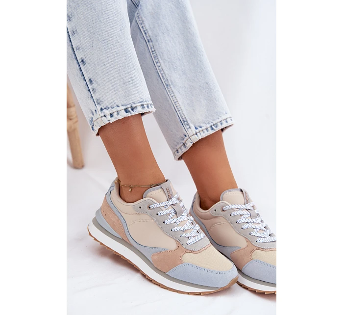 Dámské semišové tenisky McArthur MA2512W Modré