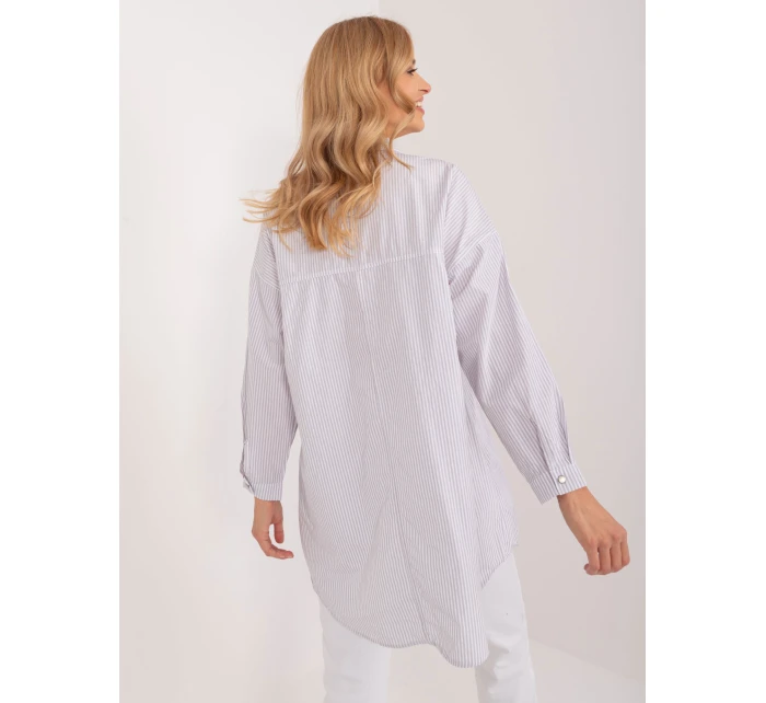 Košile BP KS 1012V 2.70 bílo-šedá