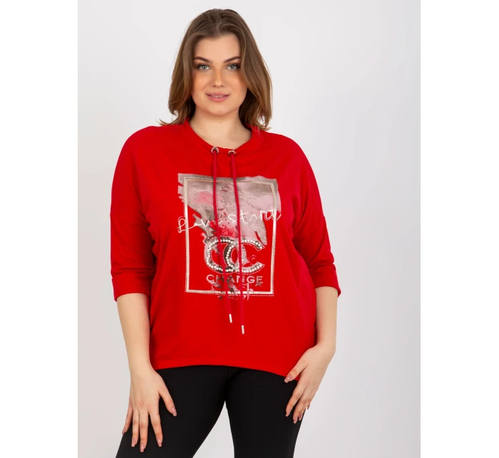 Dámská halenka RV BZ model 18025754 červená - FPrice