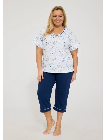 Piżama  kr/r 3XL5XL model 22032719 - Cornette