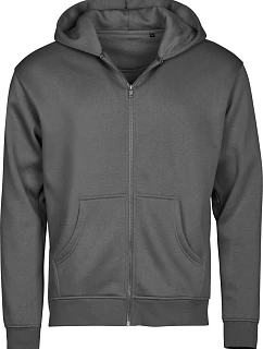 TJ Mikina s kapucí z těžké bavlny "Unlabeled" 18. powder grey model 22448254 - Tee Jays