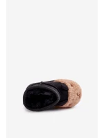 Zateplené dětské sněhule černé model 21678721 - Boto