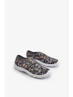 Pohodlné chlapecké pantofle na suchý zip Befado Grey