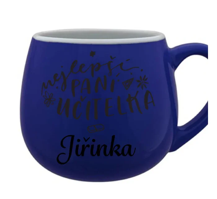 Personalizovaný keramický hrneček - NEJLEPŠÍ PANÍ UČITELKA