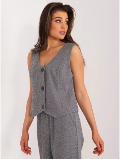 Dámská vesta LK KZ Šedá s černou model 20705896 - FPrice