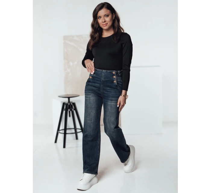 Dámské džínové kalhoty modré Dstreet model 21981274 - FashionStreet Dámské džínové kalhoty modré Dstreet model 21981274 - FashionStreet