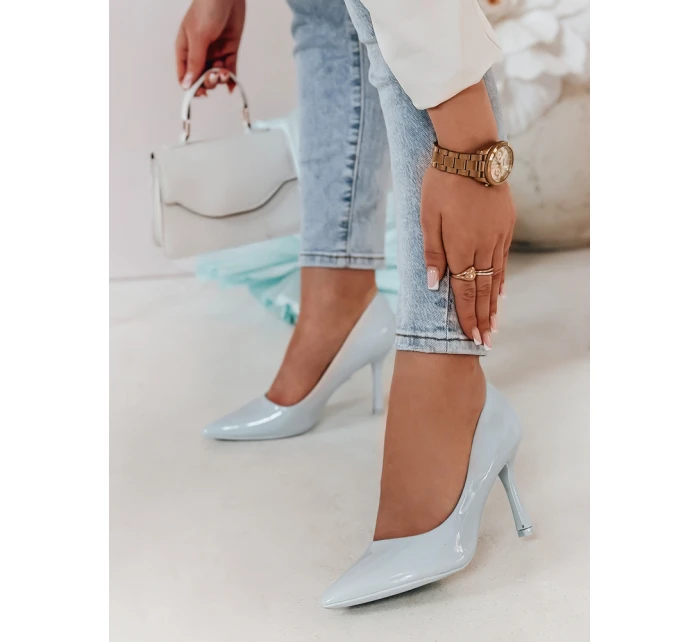 Dámské klasické modré boty Dstreet model 21984543 - FashionStreet