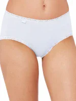 Dámské kalhotky Sloggi 24/7 Cotton Lace Midi bílé