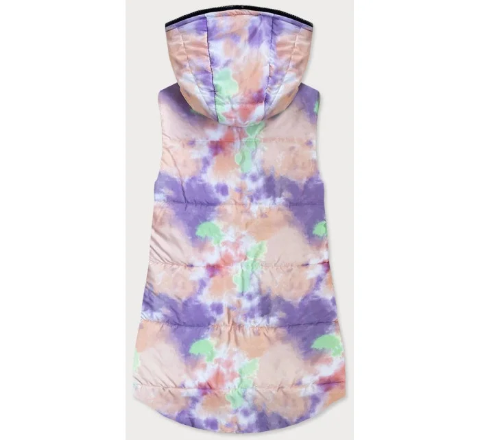 Oranžovo-fialová barevná dámská vesta (1748) Oranžovo-fialová barevná dámská vesta (1748)