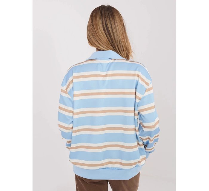 Damska bluza z rozpinana stójką Goodlookin jasnoniebieska (9981) Damska bluza z rozpinana stójką Goodlookin jasnoniebieska (9981)
