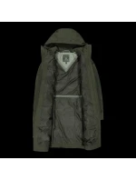 CMP dámská zimní bunda s kapucí, zateplená, nepromokavá, zelená (34K0096/F905)