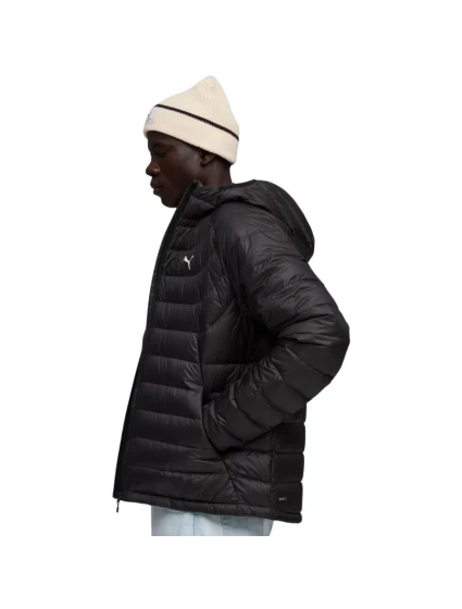 Pánská péřová bunda Hooded Down Jacket black 01 pánské model 21716966 - Puma Pánská péřová bunda Hooded Down Jacket black 01 pánské model 21716966 - Puma