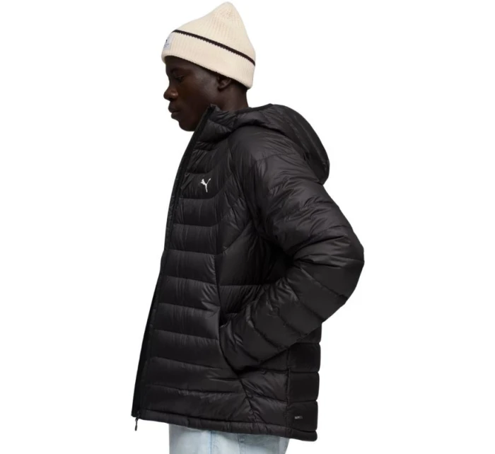 Pánská péřová bunda Hooded Down Jacket black 01 pánské model 21716966 - Puma Pánská péřová bunda Hooded Down Jacket black 01 pánské model 21716966 - Puma