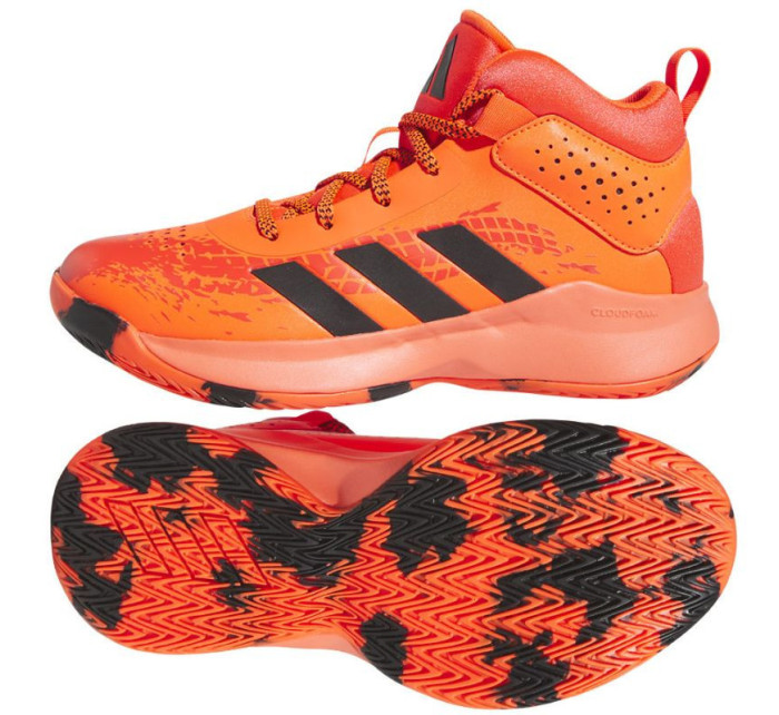 Dětská basketbalová obuv Cross Em Up 5 K Wide Jr HQ8494 - Adidas