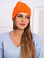 Fleecová čepice Ida K320 oranžová