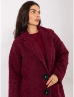 Kabát IT EN 96965.19 bordó Kabát IT EN 96965.19 bordó