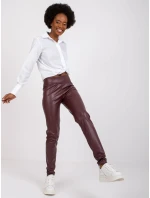 Legíny RV LG 6007.11 tmavě červená