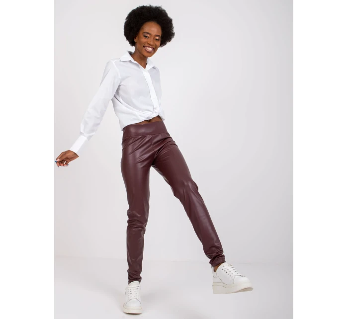 Legíny RV LG 6007.11 tmavě červená