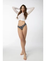 Kalhotky Paisley Brasil Black - Julimex Kalhotky Paisley Brasil Black - Julimex