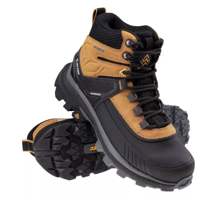 Unisex kotníkové turistické sportovní boty Everest Snow Hiker W 92800555294 Hnědá s černou - Hi-Tec Unisex kotníkové turistické sportovní boty Everest Snow Hiker W 92800555294 Hnědá s černou - Hi-Tec