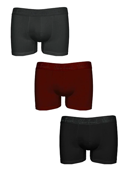 Pánské boxerky model 22080007 3Pack - John Frank