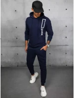 Pánské tmavě modré tepláky Dstreet AX0682 Pánské tmavě modré tepláky Dstreet AX0682