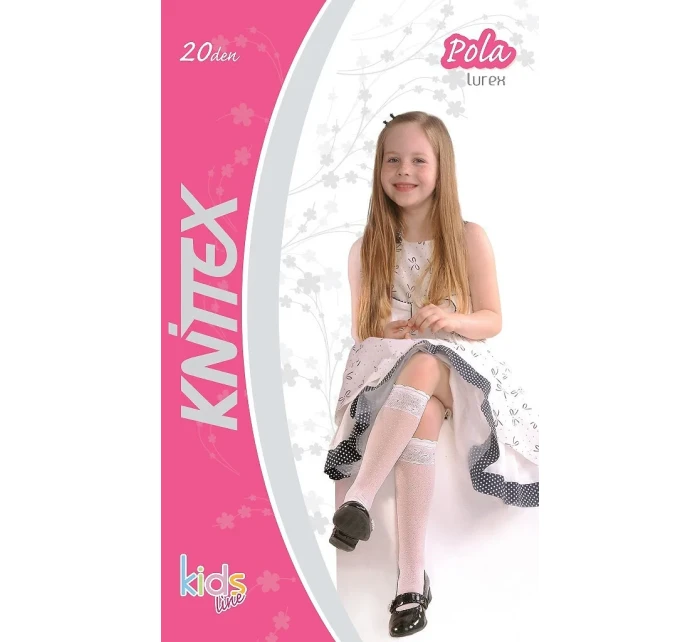 Dívčí podkolenky DR model 19908503 Pola Lurex 20 den - Knittex