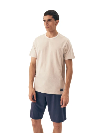 Pánské pyžamo 42633 Dive white - HENDERSON