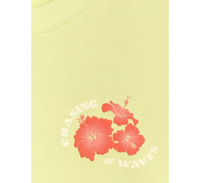 Dámské tričko oversize s potiskem model 21816652 - 4F Dámské tričko oversize s potiskem model 21816652 - 4F