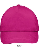 SOL'S Sunny 5 panelová baseballová kšiltovka 25.8110 fuchsia SOL'S Sunny 5 panelová baseballová kšiltovka 25.8110 fuchsia