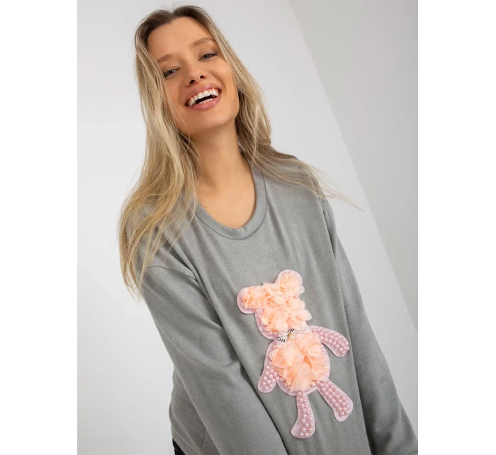 Halenka LK BZ 509067.15 šedá Halenka LK BZ 509067.15 šedá