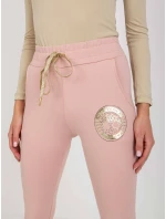 Tepláky RV DR 6650.81P světle růžová