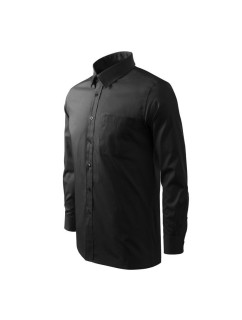 Pánské košile MLI-20901 Černá - Malfini Style