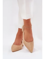 Sandály na podpatku  model 209433 Step in style