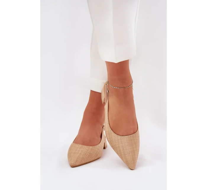 Sandály na podpatku  model 209433 Step in style