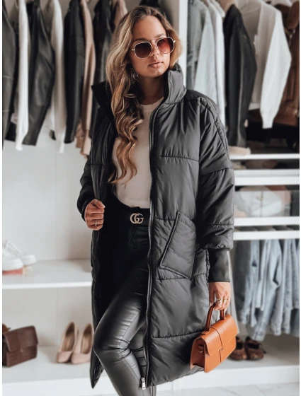 Dámská oversize bunda černá Dstreet model 21969909 - FashionStreet Dámská oversize bunda černá Dstreet model 21969909 - FashionStreet
