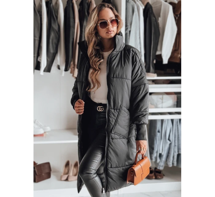 Dámská oversize bunda černá Dstreet model 21969909 - FashionStreet Dámská oversize bunda černá Dstreet model 21969909 - FashionStreet