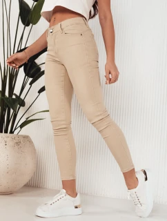 Dámské džínové kalhoty LODGE light beige FashionStreet UY1934