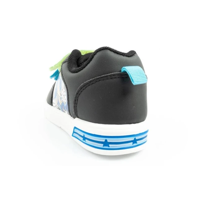 Leomil Sonic dětské sportovní boty lehké tenisky na suchý zip černé