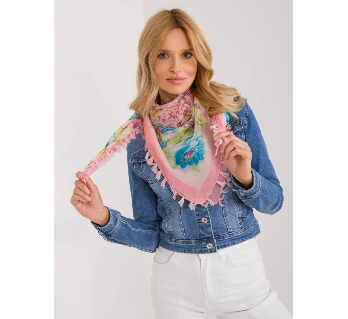 Chustka AT CH model 21468362 jasny różowy - FPrice