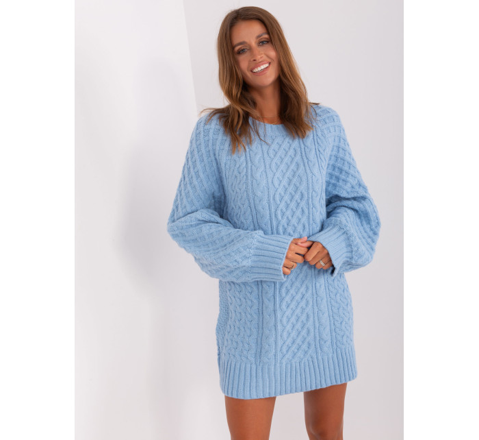 Sweter AT SW 2367 2.64P jasny niebieski