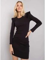 Šaty LA SK E37.29P černá Šaty LA SK E37.29P černá