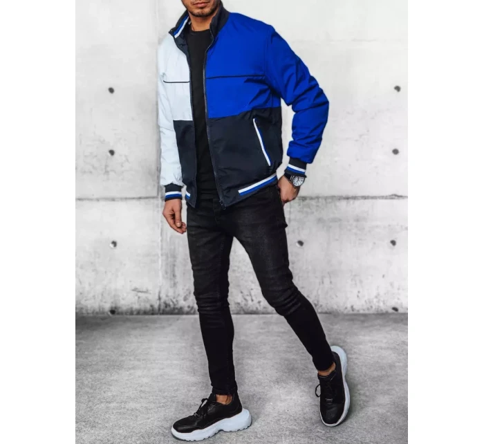 FashionStreet pánská tmavě modrá přechodná bunda TX4353 FashionStreet pánská tmavě modrá přechodná bunda TX4353