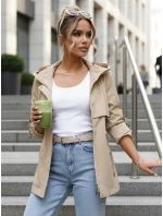 Parka damska przejściowa z kapturem  model 22025141 - FashionStreet