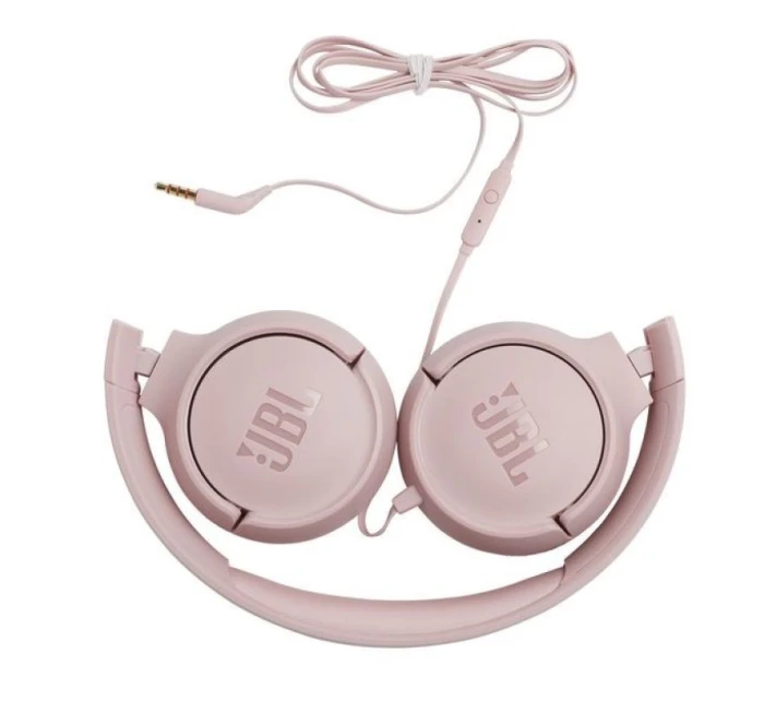 Sluchátka JBL Tune 500 (růžová, do uší, se zabudovaným mikrofonem) Sluchátka JBL Tune 500 (růžová, do uší, se zabudovaným mikrofonem)
