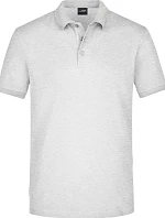 Daiber JN 710 Pánské elastické piqué polo 02.0710 grey heather