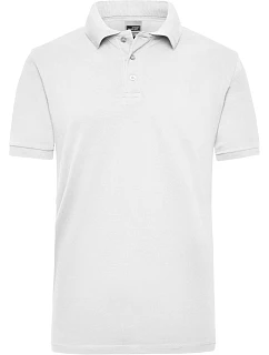Daiber JN 801 Pánské pracovní piqué polo z těžké bavlny 02.0801 white