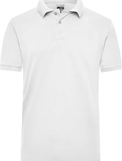 JN 801 Pánské pracovní piqué polo z těžké bavlny model 22490448 white - Daiber