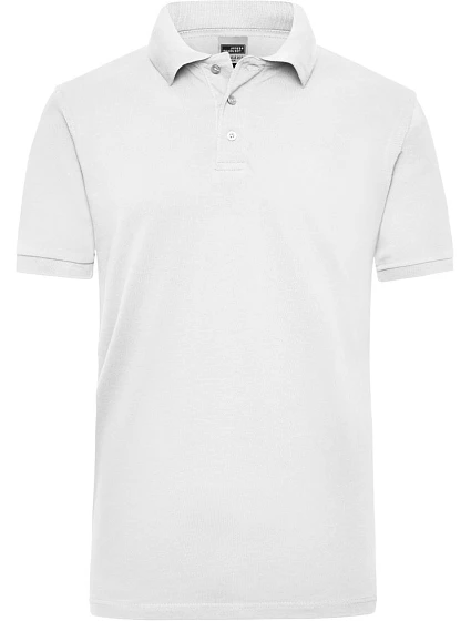 Daiber JN 801 Pánské pracovní piqué polo z těžké bavlny 02.0801 white Daiber JN 801 Pánské pracovní piqué polo z těžké bavlny 02.0801 white