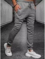 Pánské světle šedé kalhoty model 21967318 - Dstreet